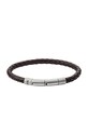 Fossil - Bransoletka skórzana JF03187040 JF03187040 brązowy AA00