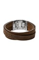 Fossil - Kožený náramok hnedá JF03188040
