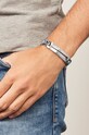 Fossil - Bransoletka JF84283040 JF84283040 srebrny AA00