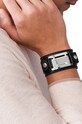 Fossil - Bransoletka skórzana JF84816040 JF84816040 czarny