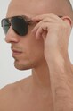 Armani Exchange okulary przeciwsłoneczne czarny 0AX2002