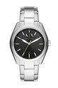 Hodinky Armani Exchange strieborná AX2856