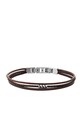 Fossil - Bransoletka JF03714040 brązowy JF03714040