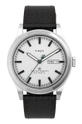 srebrny Timex zegarek TW2U83700 Waterbury Traditional Automatic Męski