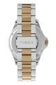 Timex zegarek TW2U83500 Navi XL Automatic Stal, Szkło mineralne