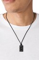 Accesorii Armani Exchange colier AXG0086001 negru