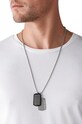 Doplnky Náhrdelník Diesel DX1314040 strieborná