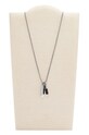 Колие Fossil JF03992040 черен AA00