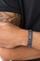 Akcesoria Armani Exchange bransoletka AXG0081040 granatowy