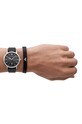 Hodinky a náramek Emporio Armani AR80064SET stříbrná