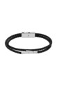 Diesel bőr karkötő DX1391040 fekete AA00