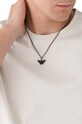Akcesoria Emporio Armani naszyjnik EGS2935200 brązowy