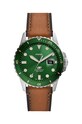 Fossil zegarek srebrny FS5946