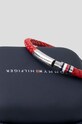 Tommy Hilfiger bransoletka skórzana 2790404 czerwony AA00