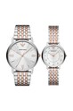 Emporio Armani zestaw zegarków AR90008 srebrny AR90008
