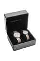 Emporio Armani set ceasuri AR90008 AR90008 argintiu