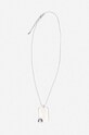 Ader Error silver necklace BLAFWNL01SV silver AA00