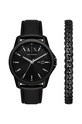 Часы и браслет Armani Exchange чёрный AX7147SET