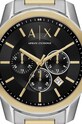 Ura in zapestnica Armani Exchange AX7148SET srebrna AA00