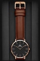 Ρολόι Daniel Wellington Classic 40 St Mawes DW00100124 μαύρο AA00