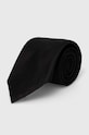 BOSS cravată de mătase negru 50480283