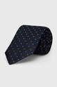 BOSS cravată de mătase bleumarin 50494189