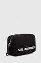 Kozmetička torbica Karl Lagerfeld 235M3214 crna AA00
