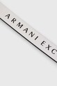 Akcesoria Armani Exchange bransoletka skórzana dwustronna AXG0107040 czarny