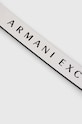 Akcesoria Armani Exchange bransoletka skórzana dwustronna AXG0107040 czarny
