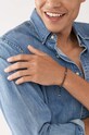 Fossil bratara JF04413040 maro