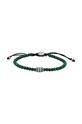Fossil brățară cu pietre naturale piatră naturală verde JF04415040