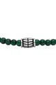 Fossil brățară cu pietre naturale JF04415040 verde AA00