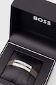 Doplňky Kožený náramek BOSS 1580496M černá