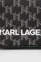 fekete Karl Lagerfeld kozmetikai táska