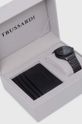 Θήκη ρολογιού και κάρτας Trussardi R2453156007 μαύρο