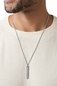 Náhrdelník Fossil JF03988040 stříbrná AA00