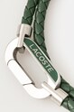 Кожена гривна Lacoste 2040111 зелен AA00