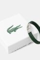 Δερμάτινο βραχιόλι Lacoste πράσινο 2040284