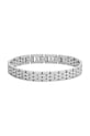 Fossil bratara argintiu JF04825040