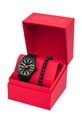 Часы и браслет Diesel DOUBLE SCRAPER DZ2210SET чёрный