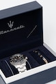 Maserati ceas si bratara argintiu R8873600001