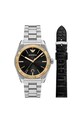 Часовник Emporio Armani FEDERICO сребърен AR80077SET