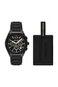 Štítok na hodinky a batožinu Armani Exchange RAFAEL čierna AX7165SET
