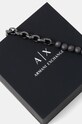 Armani Exchange braccialetto CLASSIC AXG0151060 nero AA00