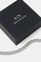 Accessori Armani Exchange braccialetto LOGO AXG0153040 argento