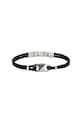 Emporio Armani bratara EAGLE LOGO negru EGS3171040