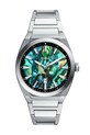 Fossil zegarek srebrny FS6114