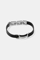 Trussardi bransoletka T-LEATHER srebrny TJAXZ08