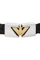 Emporio Armani brățară de piele EGS3253040 argintiu AA00