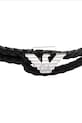 Аксесуари Шкіряний браслет Emporio Armani EGS3237040 чорний